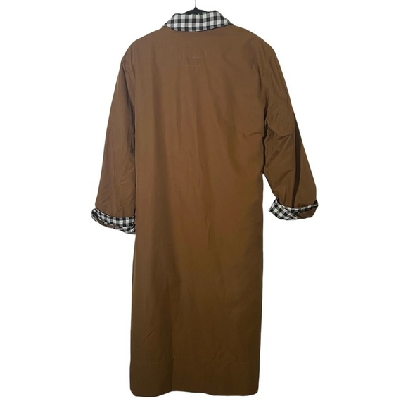 Barbour By Alexa Chung Brown Glenda Trench Coat in Monks Robe US 10 - Picture 2 of 14
